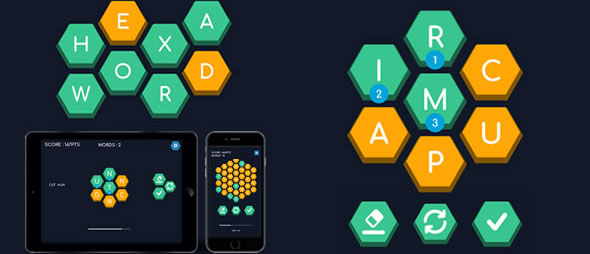 Hexa Word Social Casino Game